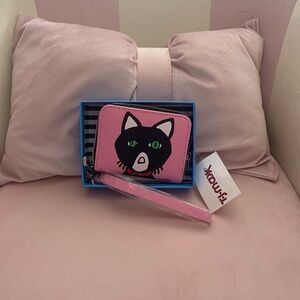 Kohl's Pink Cat Wallet
